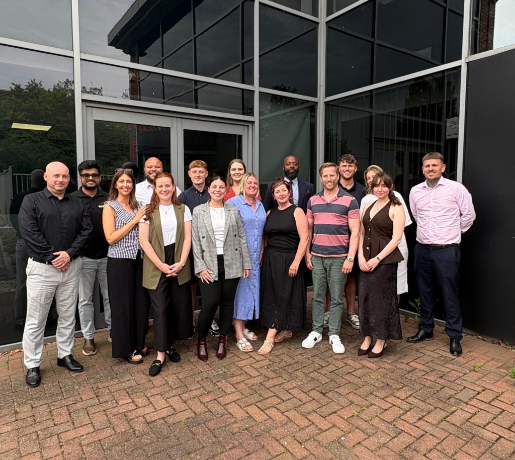 Experienced Energy Solutions team outside their office